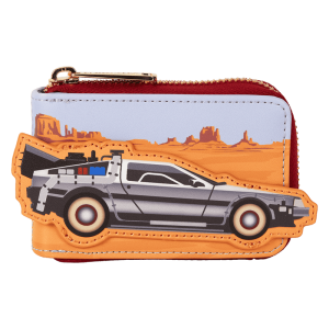 Back To The Future 40th Anniversary Delorean Accordion Wallet