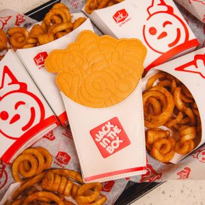 Jack in the Box Curly Fries Card Holder