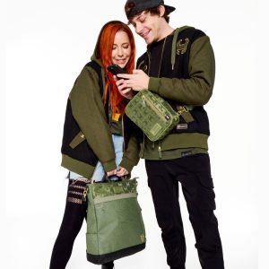 COLLECTIV Marvel Loki The CREATIV Convertible Backpack & Tote Crossbody Bag