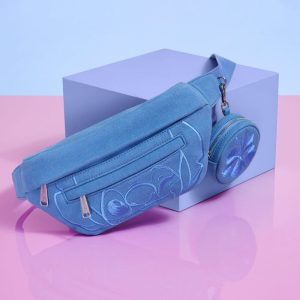 Stitch Ohana Canvas Convertible Belt Bag with Coin Bag