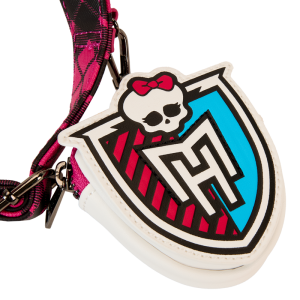 Monster High Skullette Figural Crossbody Bag with Coin Bag