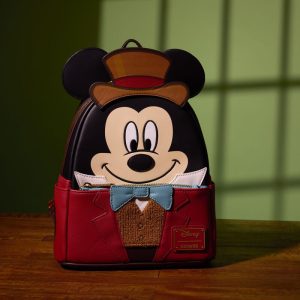 Limited Edition Mickey Mouse Christmas Carol Bob Cratchit Cosplay Mini Backpack
