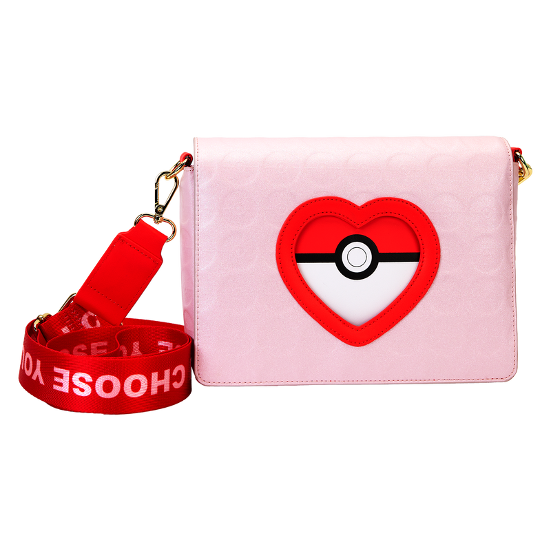 Pok&eacute;mon Exclusive I Choose You Hearts Crossbody Bag