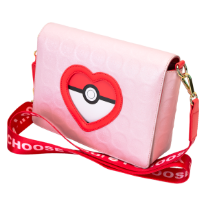 Pok&eacute;mon Exclusive I Choose You Hearts Crossbody Bag