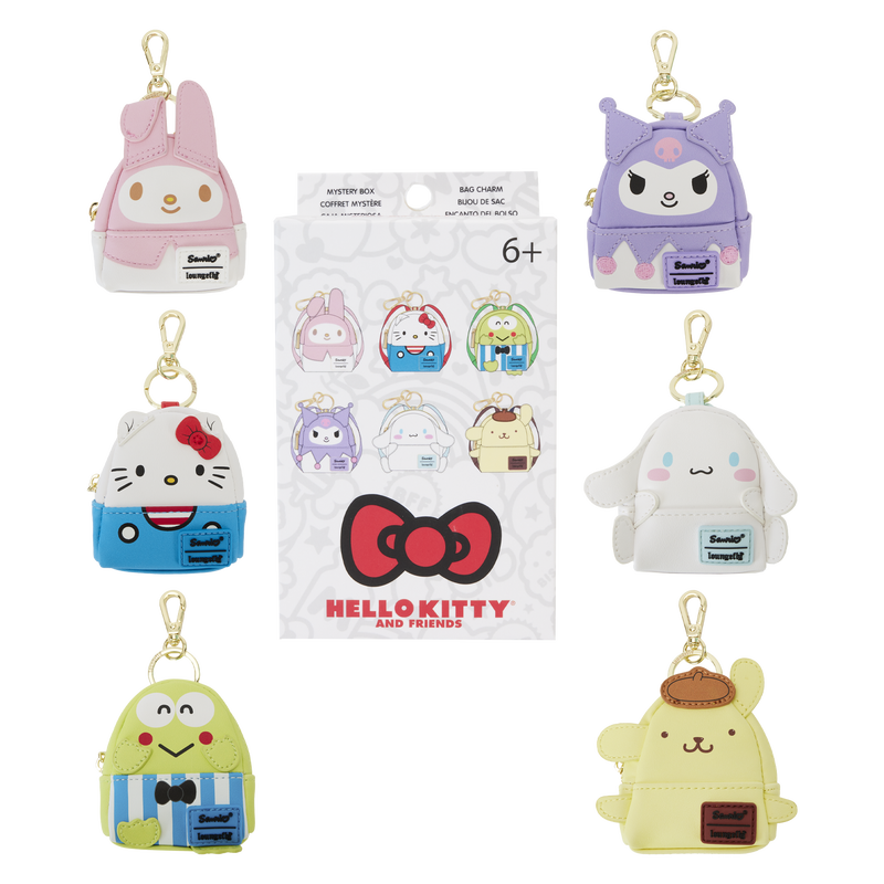 Sanrio Hello Kitty & Friends Cosplay Mystery Mini Backpack Keychain Charm