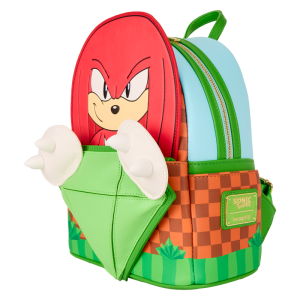 Sonic The Hedgehog Limited Edition Knuckles Emerald Glitter Mini Backpack