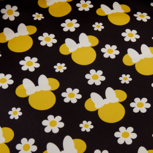 Minnie Mouse Daisy All-Over Print Nylon Full-Size Backpack