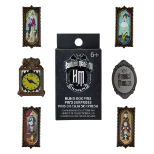 Haunted Mansion Stretching Room Portraits Mystery Box Pin