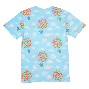 Up 15th Anniversary Balloon House All-Over Print Unisex Tee