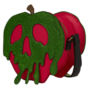 Snow White and the Seven Dwarfs Exclusive Evil Queen Poison Apple Glitter Crossbody Bag