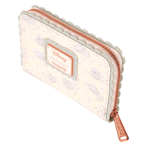 Stitch & Angel Cherry Blossom All-Over Print Zip Around Wallet
